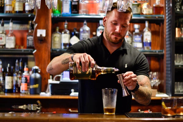Behind the bar with Michael Bliele