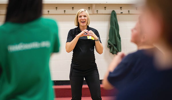 Fitness instructor focuses on wellness of local youth