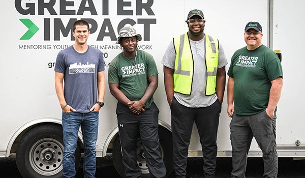 Greater Impact Lawn Care seeks to mentor youth through meaningful employment
